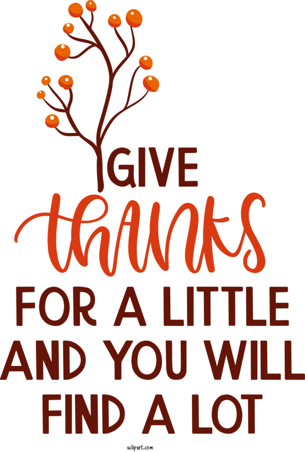 Free Holidays Line Tree Happiness For Thanksgiving Clipart Transparent Background
