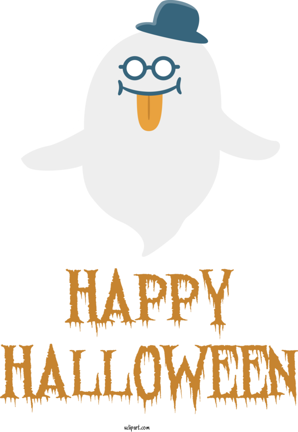 Free Holidays Birds Human Logo For Halloween Clipart Transparent Background