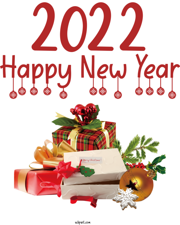 Free New Year New Year 2022 Merry Christmas And Happy New Year 2022 New Year For Happy New Year 2022 Clipart Transparent Background