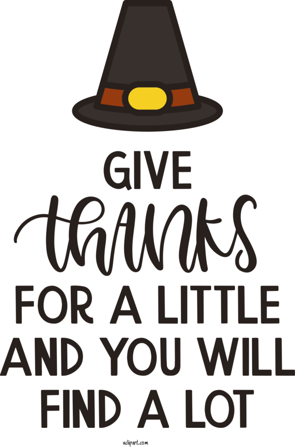 Free Holidays Logo Hat Line For Thanksgiving Clipart Transparent Background