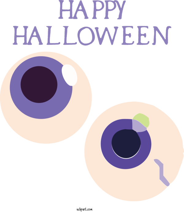 Free Holidays Circle Logo Design For Halloween Clipart Transparent Background