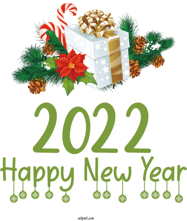 Free New Year New Year Christmas Day Bauble For Happy New Year 2022 Clipart Transparent Background