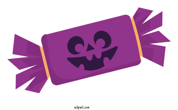 Free Holidays Design Logo Pink M For Halloween Clipart Transparent Background