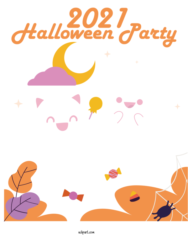 Free Holidays Design Cartoon Hornets For Halloween Clipart Transparent Background