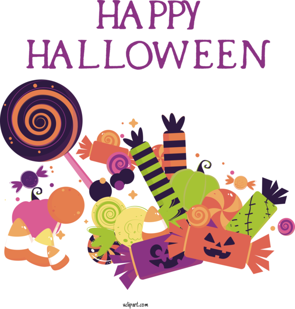 Free Holidays Design Human Line For Halloween Clipart Transparent Background