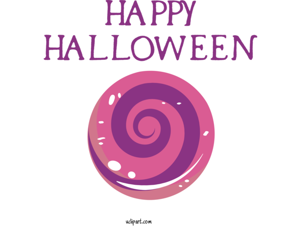 Free Holidays Design Logo Circle For Halloween Clipart Transparent Background