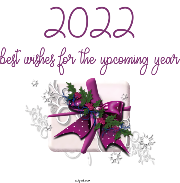 Free Holidays Christmas Day New Year Holiday For New Year 2022 Clipart Transparent Background