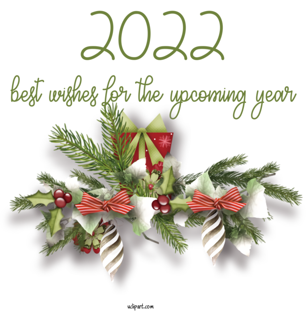 Free Holidays New Year Christmas Day Santa Claus For New Year 2022 Clipart Transparent Background