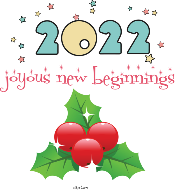 Free Holidays New Year Merry Christmas And Happy New Year 2022 Christmas Day For New Year 2022 Clipart Transparent Background