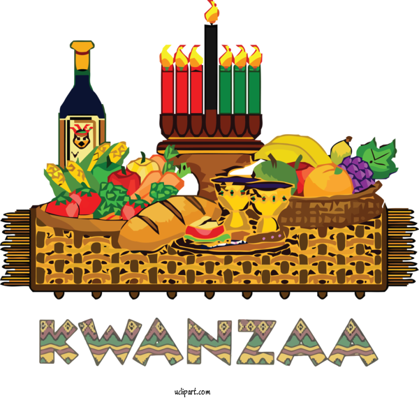 Free Holidays GIF Gift Basket Design For Kwanzaa Clipart Transparent Background