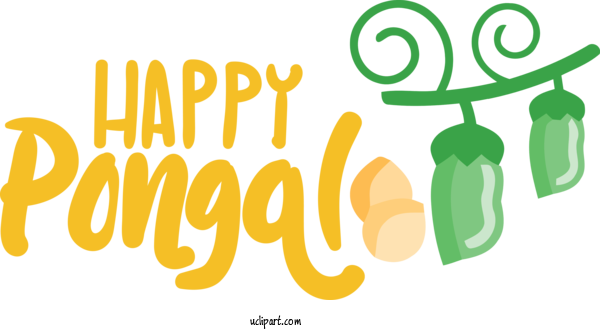 Free Holidays Logo Design Human For Pongal Clipart Transparent Background
