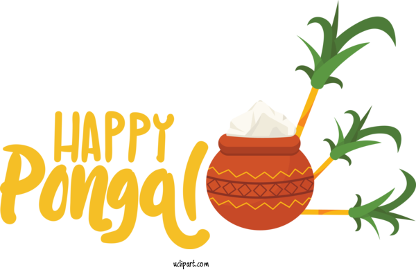 Free Holidays Flower Logo Design For Pongal Clipart Transparent Background