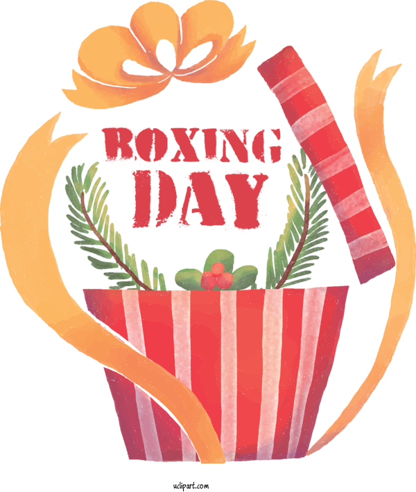 Free Holidays Vector  Design For Boxing Day Clipart Transparent Background