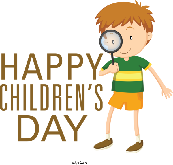 Free Holidays Human Clothing Cartoon For Children's Day Clipart Transparent Background