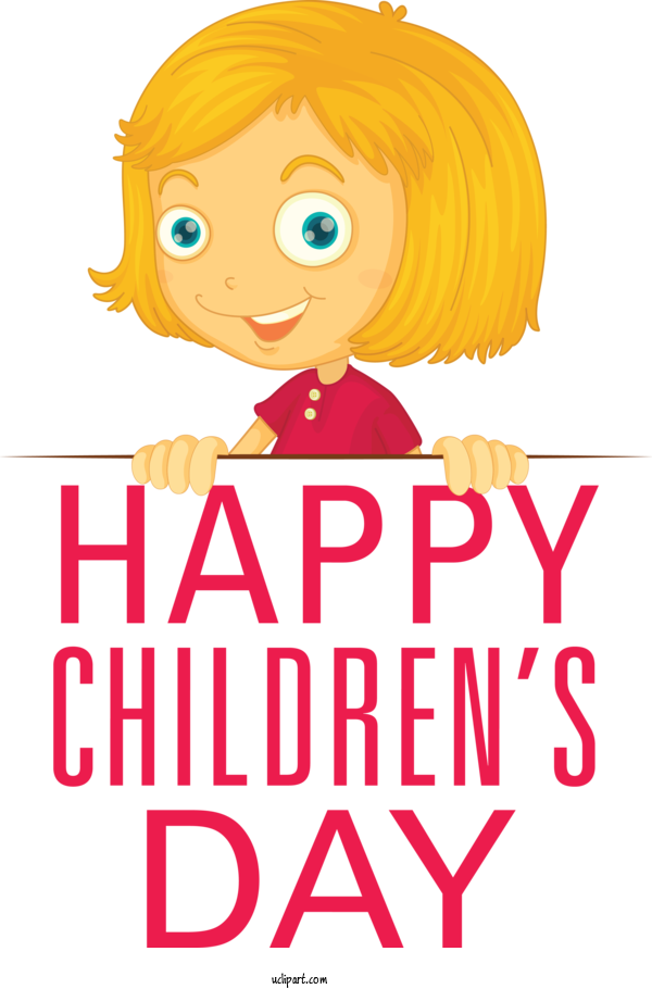 Free Holidays Human Head For Children's Day Clipart Transparent Background