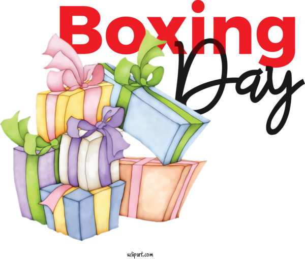 Free Holidays Gift Gift Box Birthday For Boxing Day Clipart Transparent Background