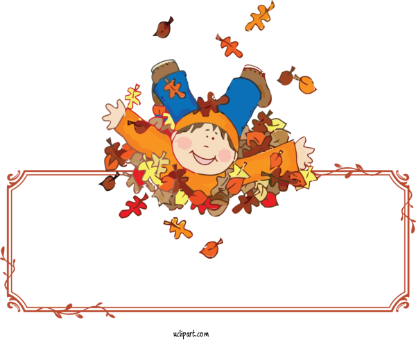 Free Holidays Autumn Drawing Cartoon Harvest For Thanksgiving Clipart Transparent Background
