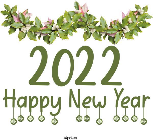 Free Holidays New Year 2022 New Year Merry Christmas And Happy New Year 2022 For New Year 2022 Clipart Transparent Background