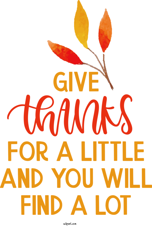 Free Holidays Leaf Line Petal For Thanksgiving Clipart Transparent Background