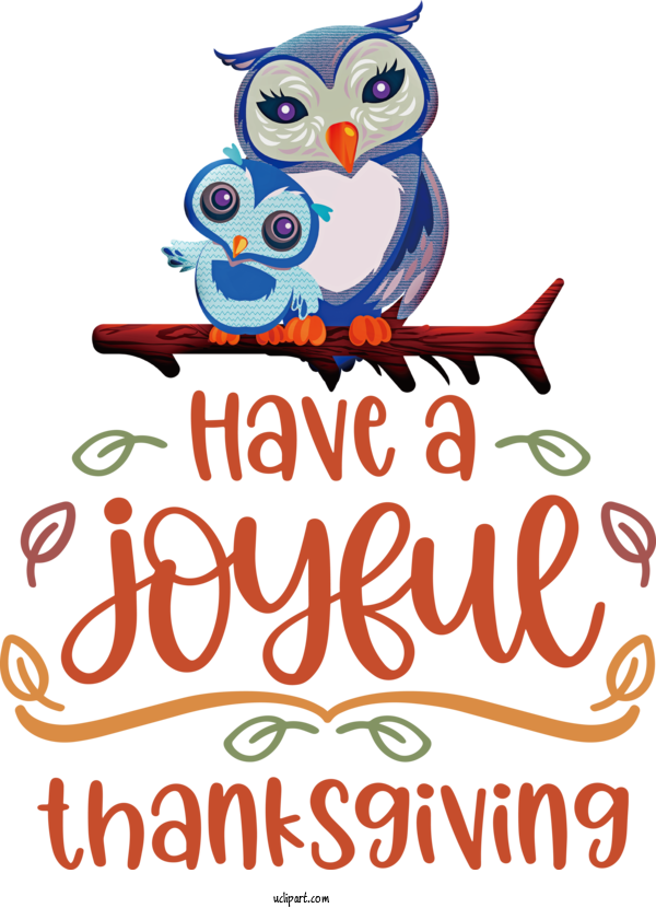 Free Holidays Snowy Owl Eastern Screech Owl Birds For Thanksgiving Clipart Transparent Background