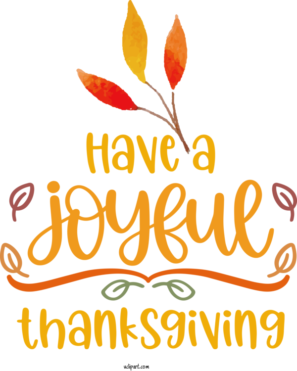 Free Holidays Logo Line Flower For Thanksgiving Clipart Transparent Background