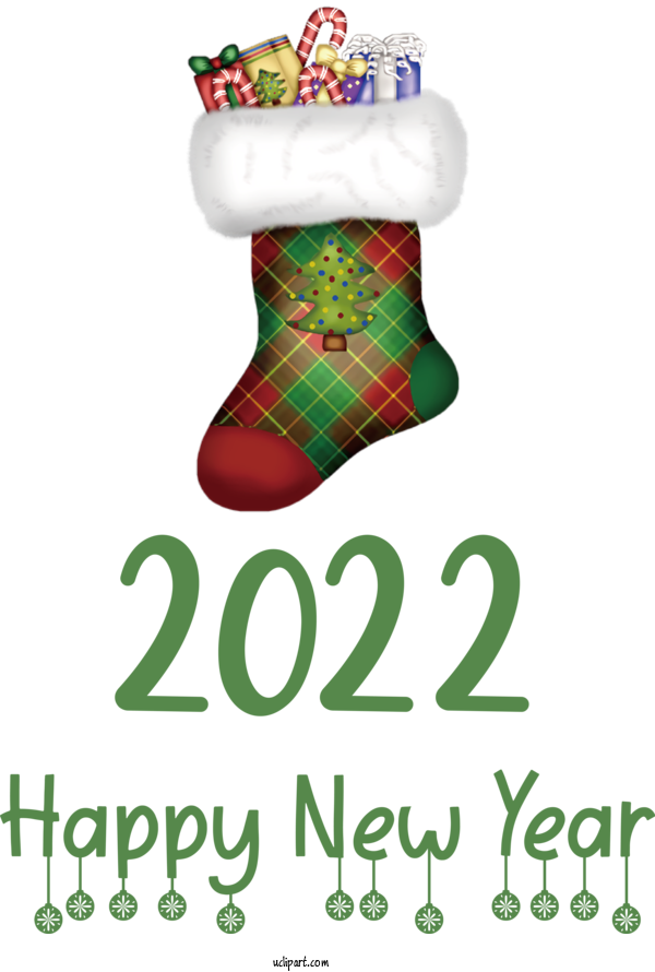 Free Holidays Bauble Christmas Stocking Christmas Day For New Year 2022 Clipart Transparent Background