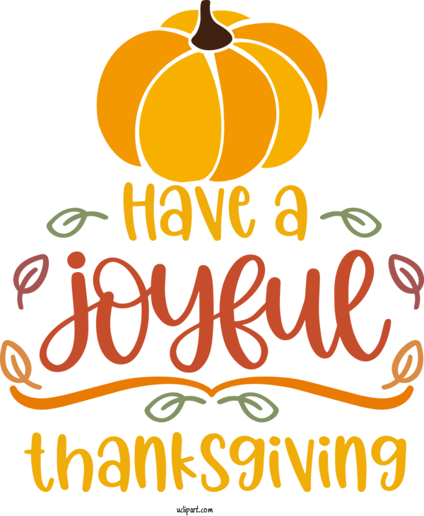 Free Holidays Commodity Line Yellow For Thanksgiving Clipart Transparent Background