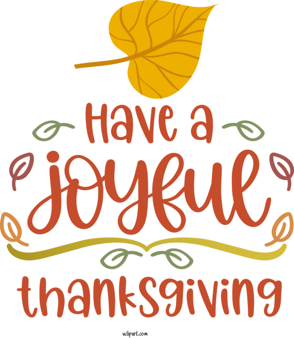 Free Holidays Logo Flower Yellow For Thanksgiving Clipart Transparent Background