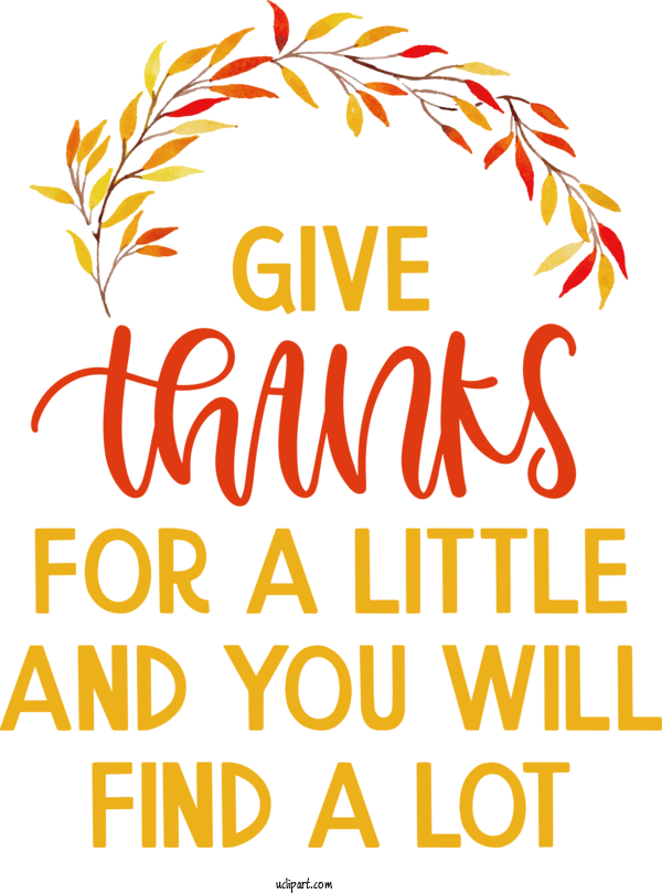 Free Holidays Line Yellow Tree For Thanksgiving Clipart Transparent Background