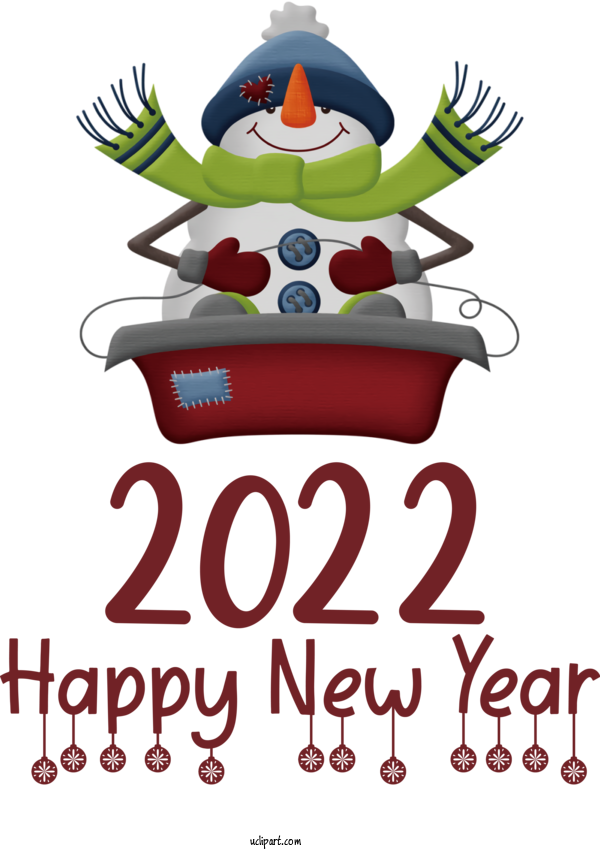 Free Holidays Happy New Year 2022 New Year 2022 New Year For New Year 2022 Clipart Transparent Background