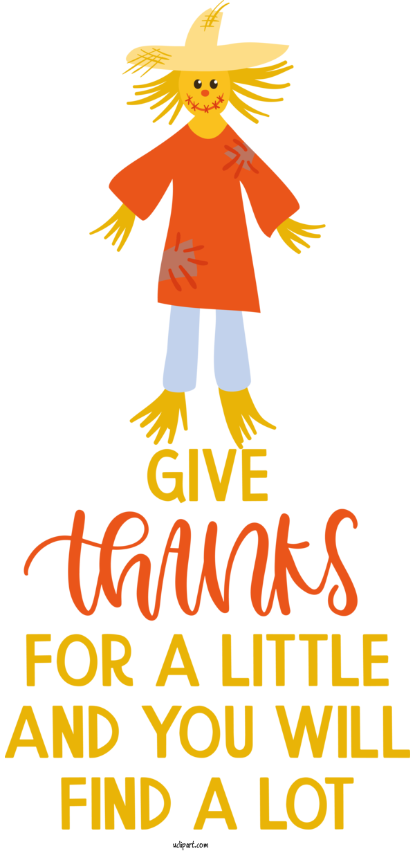 Free Holidays Human Flower Behavior For Thanksgiving Clipart Transparent Background