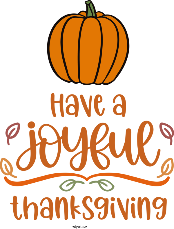Free Holidays Pumpkin Line Commodity For Thanksgiving Clipart Transparent Background