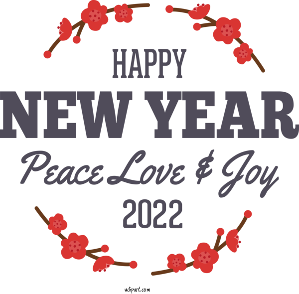 Free Holidays Line Valentine's Day Petal For New Year 2022 Clipart Transparent Background