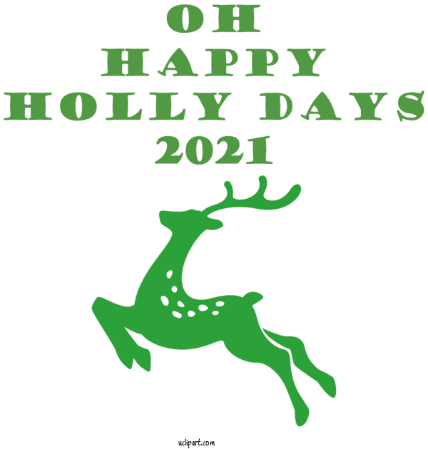 Free Holidays Rudolph Christmas Day Transparent Christmas For Christmas Clipart Transparent Background