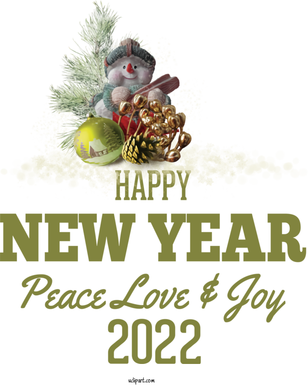 Free Holidays Bauble Christmas Day HOLIDAY ORNAMENT For New Year 2022 Clipart Transparent Background