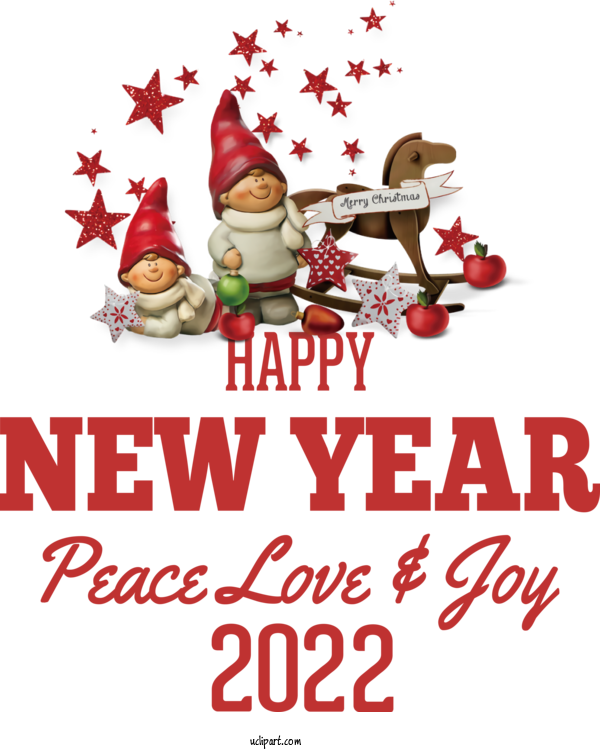 Free Holidays Christmas Day New Year Christmas Graphics For New Year 2022 Clipart Transparent Background