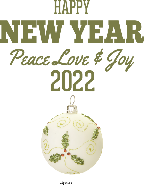 Free Holidays Bauble Design Christmas Day For New Year 2022 Clipart Transparent Background