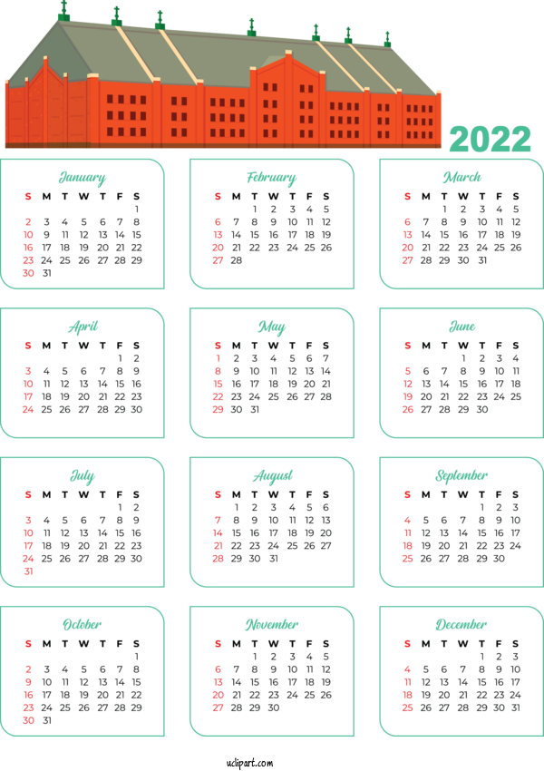 Free Life Calendar System 2022 Calendar For Yearly Calendar Clipart Transparent Background