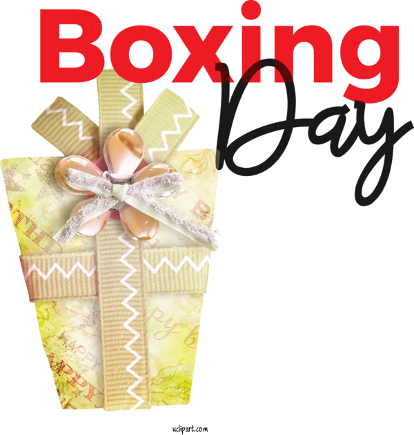 Free Holidays Boxing Boxing Day Media For Boxing Day Clipart Transparent Background