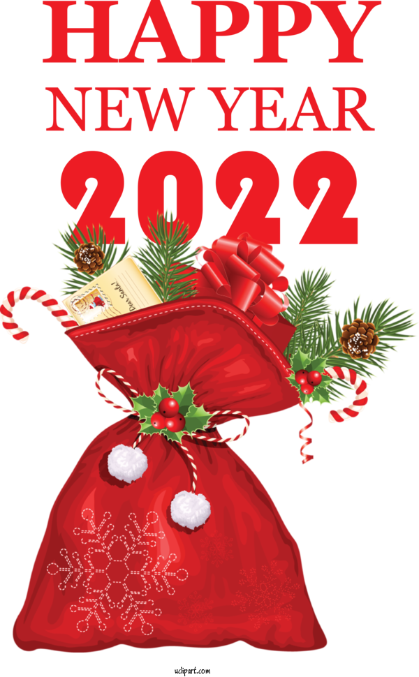 Free Holidays Floral Design Christmas Day Bauble For New Year 2022 Clipart Transparent Background