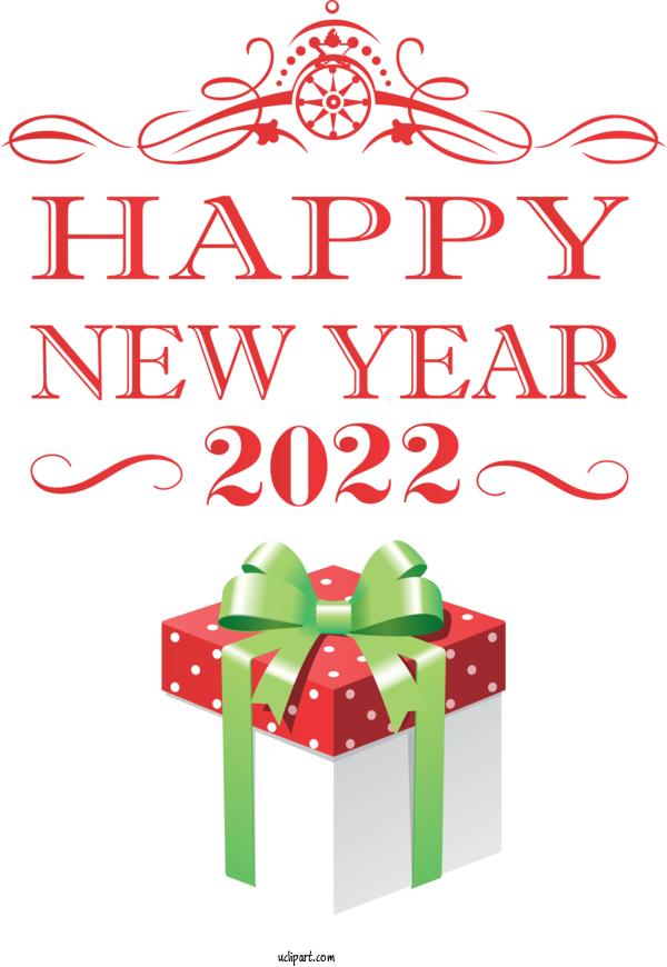 Free Holidays New Year New Year's Eve Christmas Day For New Year 2022 Clipart Transparent Background