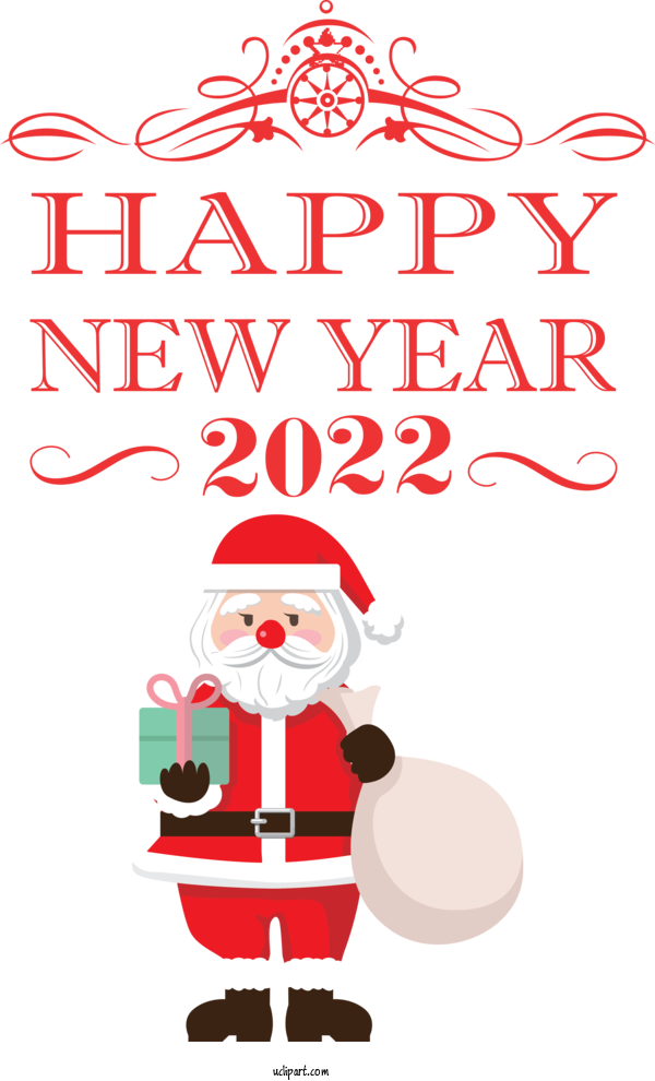 Free Holidays New Year New Year 2022 New Year's Eve For New Year 2022 Clipart Transparent Background