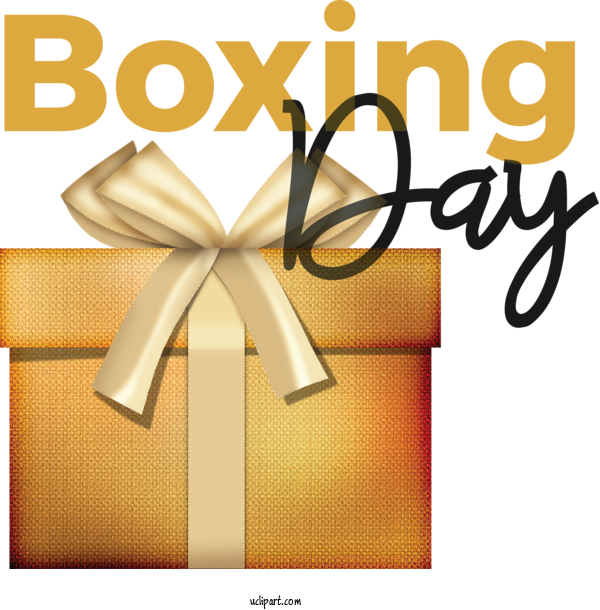 Free Holidays Painting Gift Birthday For Boxing Day Clipart Transparent Background