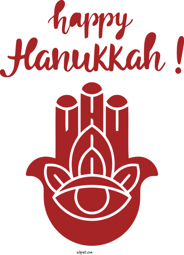 Free Holidays Logo Line Flower For Hanukkah Clipart Transparent Background