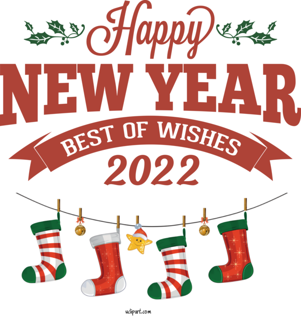 Free Holidays Christmas Day Christmas Tree Stickers Season Greetings For New Year 2022 Clipart Transparent Background