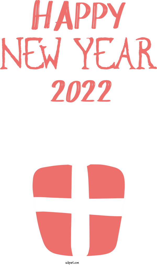 Free Holidays Logo Joint Line For New Year 2022 Clipart Transparent Background