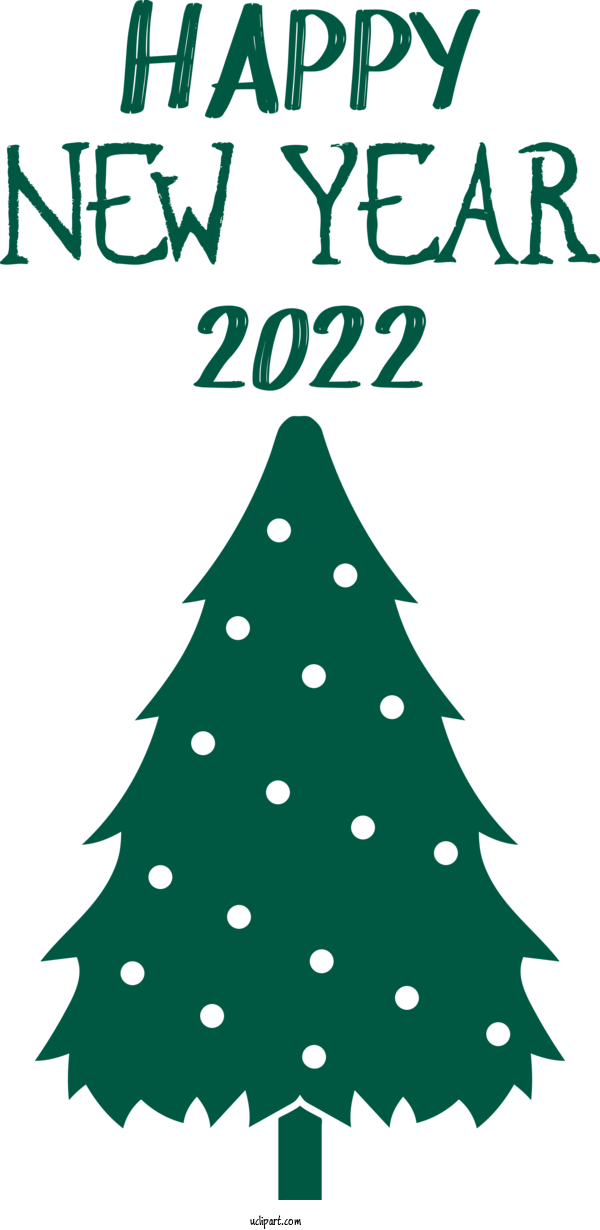 Free Holidays Christmas Tree Spruce Christmas Day For New Year 2022 Clipart Transparent Background