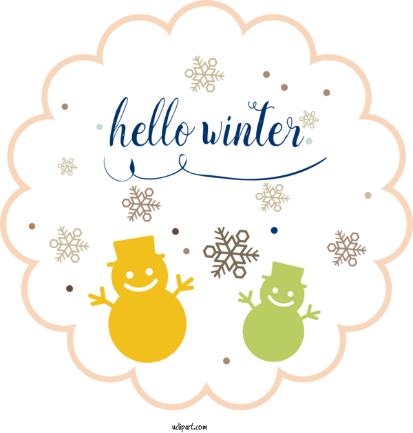 Free Nature Cartoon Icon For Winter Clipart Transparent Background