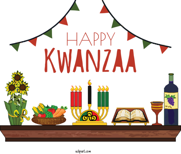 Free Holidays Kwanzaa Fireplace Mantel GIF For Kwanzaa Clipart Transparent Background