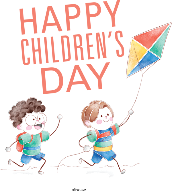 Free Holidays Children's Day Happy Promise Day Design For Children's Day Clipart Transparent Background